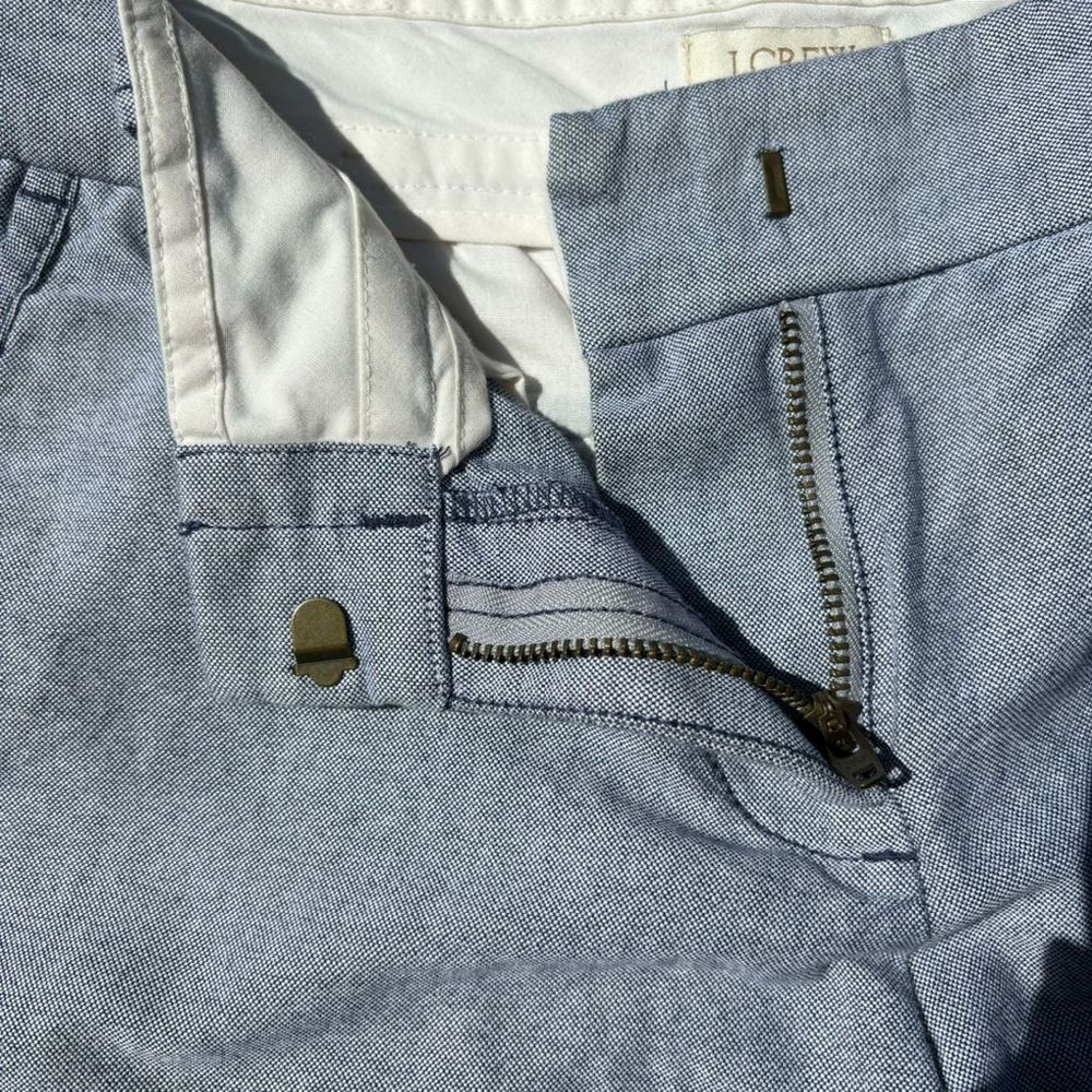 J.Crew Chino Shorts Blue Size 2 Casual Summer Wear - Picture 5 of 5